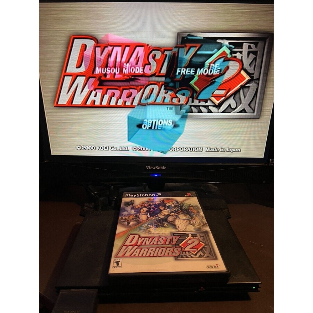 Dynasty Warriors 2 (Sony PlayStation 2, 2000) Ps2 Tested Working.